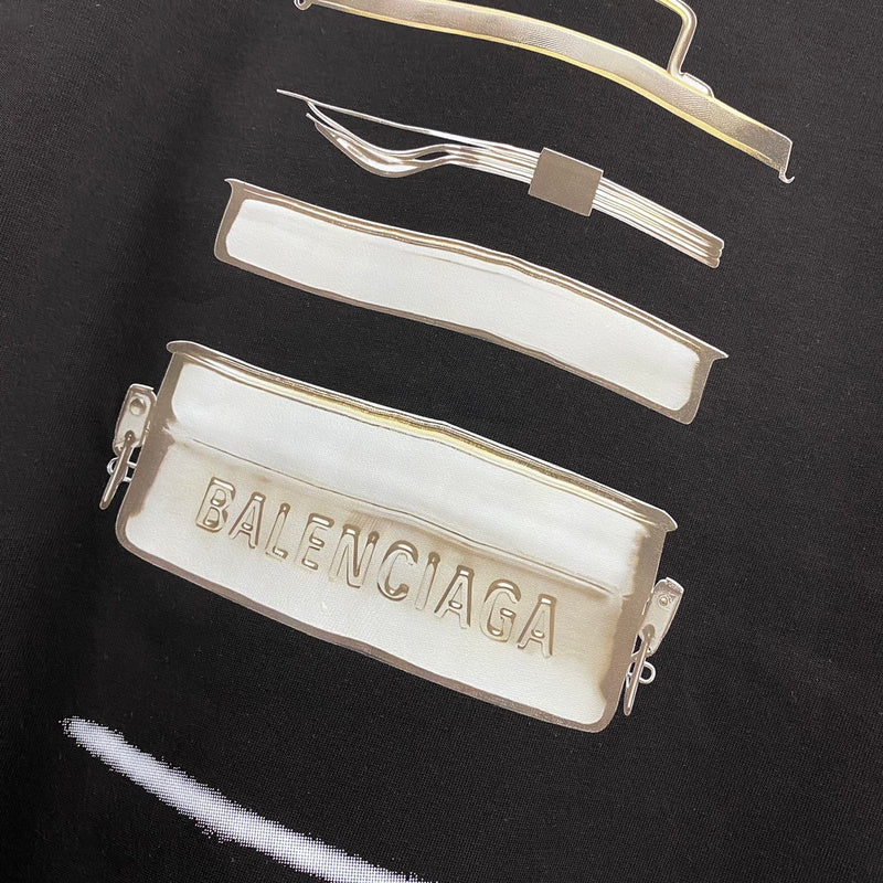 Balenciaga t-shirt front view designer style