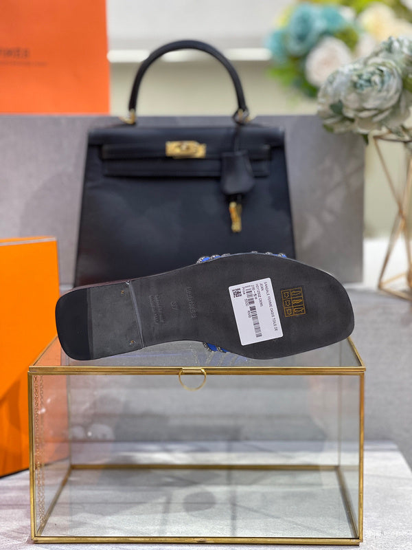 Hermes shoes Style 291 - editorial style shot