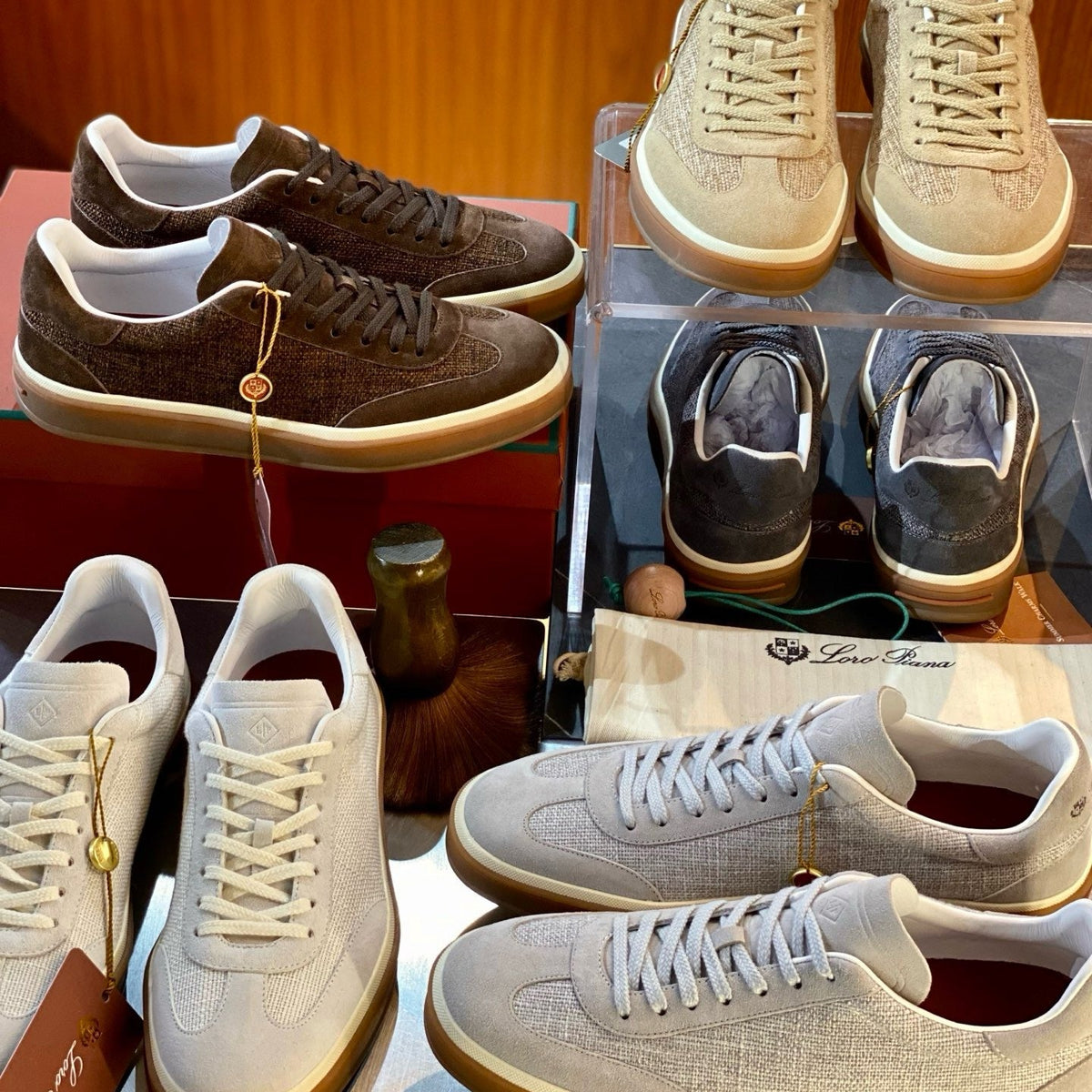 Shoes- Loro P Tennis Walk Sneakers Luxury Lifestyle Designer Footwear