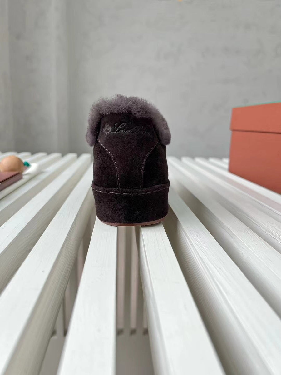 Shoes- Loro P Fur Nuages Sneakers Comfortable Everyday Designer Shoes