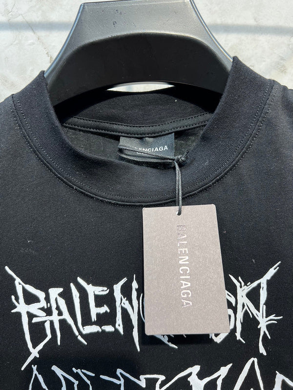 Balenciaga t-shirt front view designer style