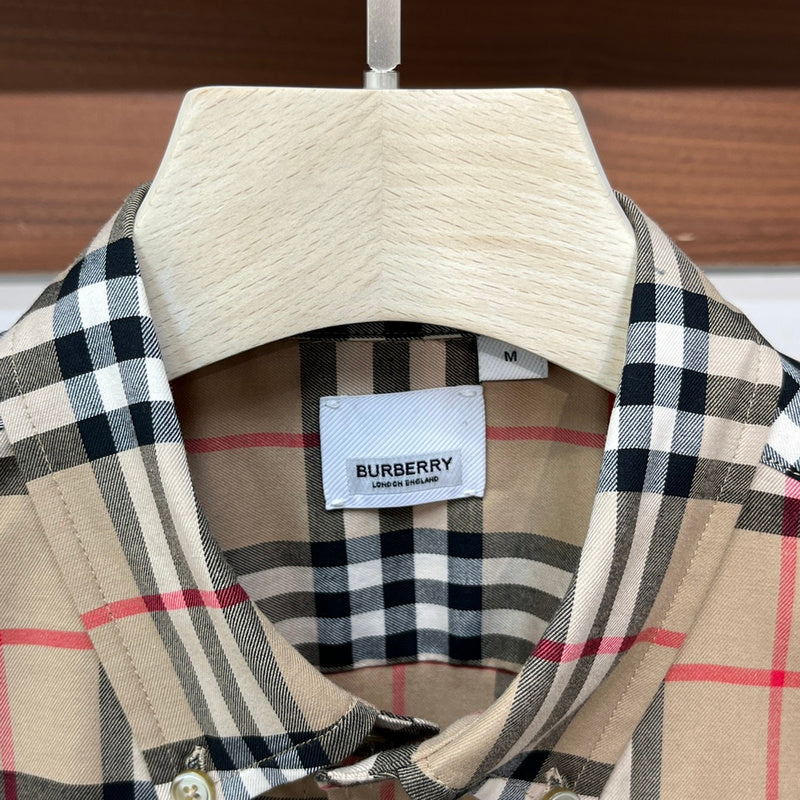 Burberry luxury designer clothing detail shot