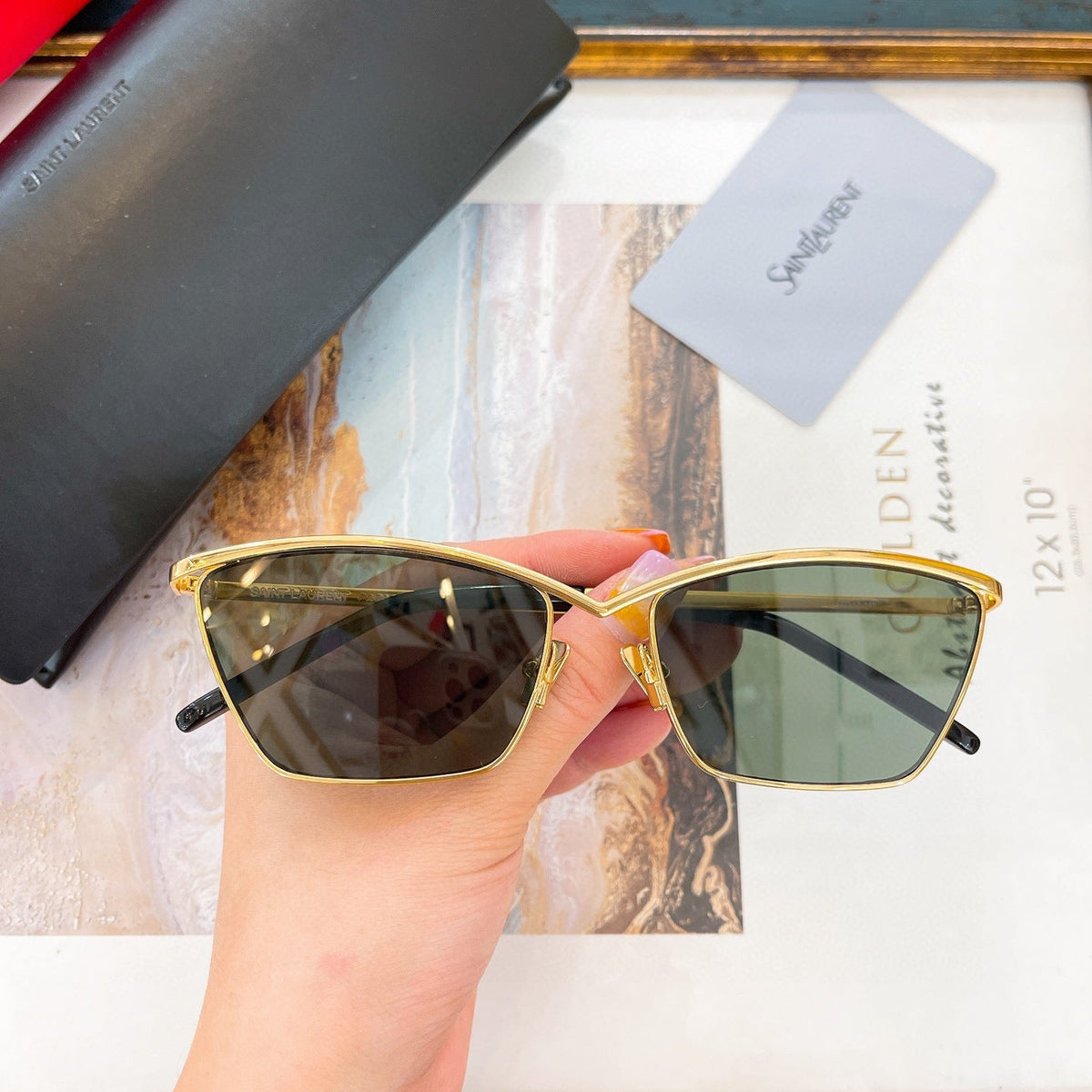 Saint Laurent Sunglasses- Saint Laurent Sunglasses Premium Fashion Designer Sunglasses