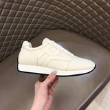 Hermes shoes Style 166 - texture and material detail