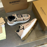 Burberry Black Chunky Platform Sneakers - Toe Detail View