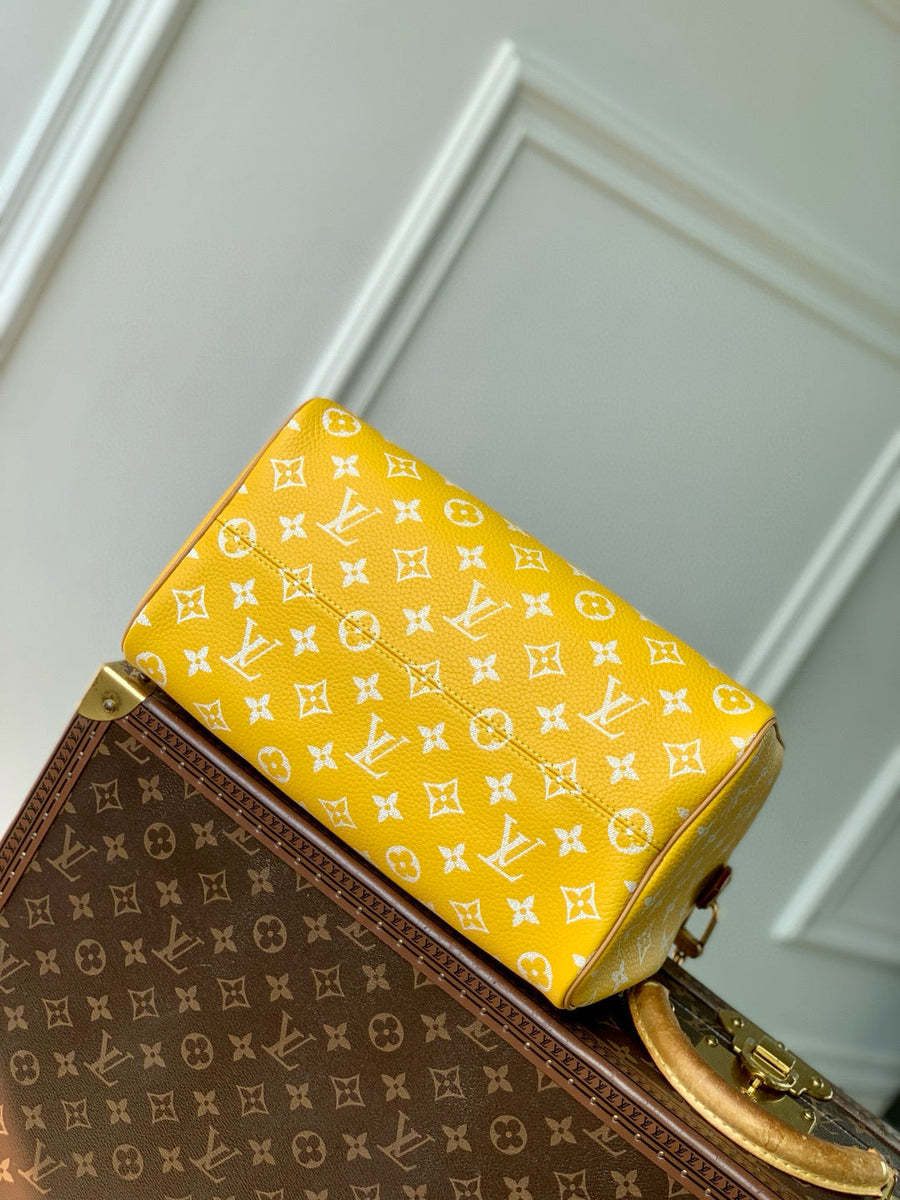 Louis Vuitton Bags- Louis Vuitton Lou Speedy P9 25 Bag Elegant Everyday Designer Handbag