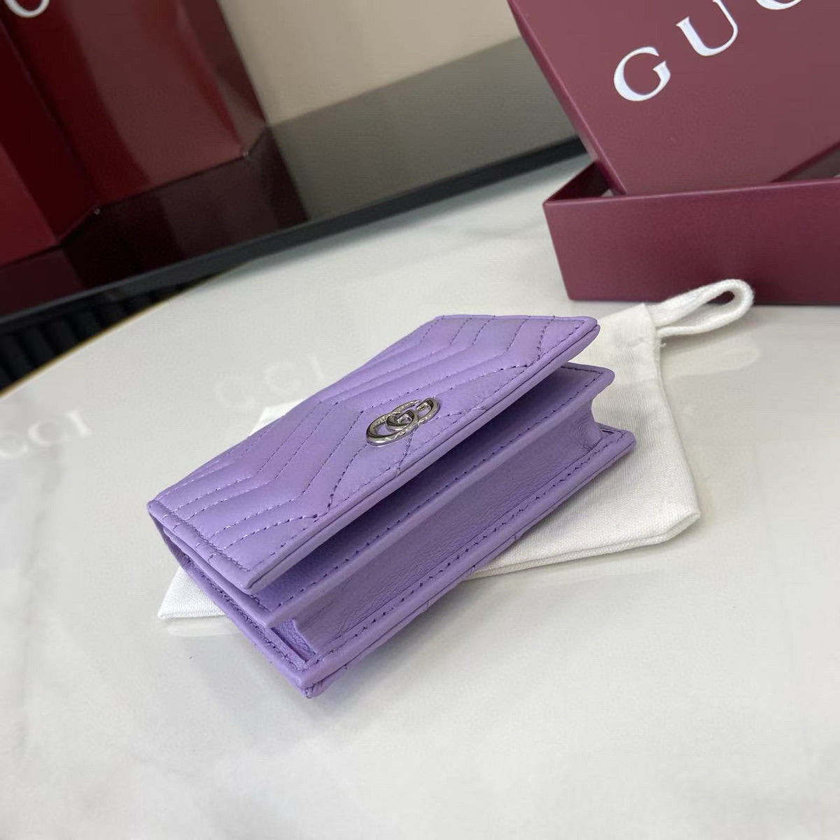 Gucci Wallets- Gucci Marmont Small Wallet Elegant Everyday Leather Wallet