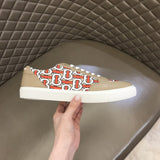 Burberry Camel Slip-On Sneakers - Sole Detail View