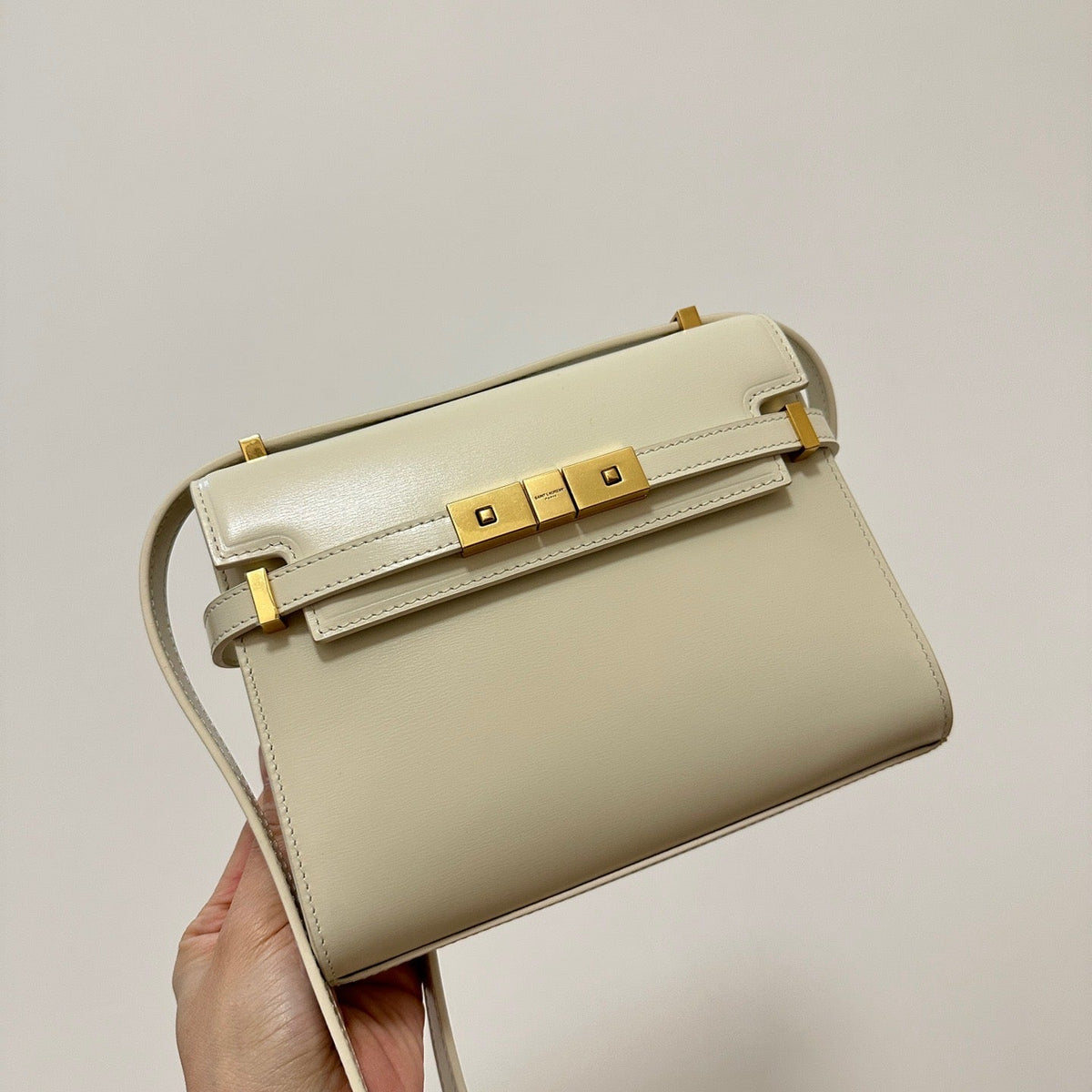 Saint Laurent Bags- Saint Laurent Manhattan Mini Crossbody Bag Elegant Everyday Designer Handbag