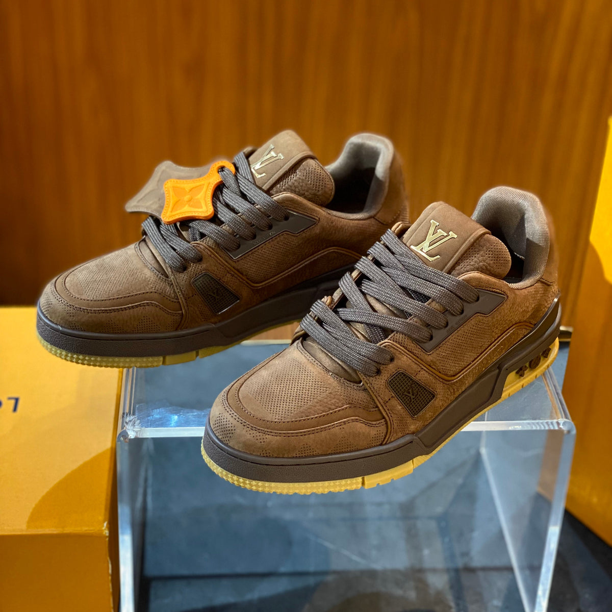 Louis Vuitton Shoes- Louis Vuitton Lou Trainers Luxury Lifestyle Designer Footwear