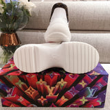 Louis Vuitton designer shoes full view