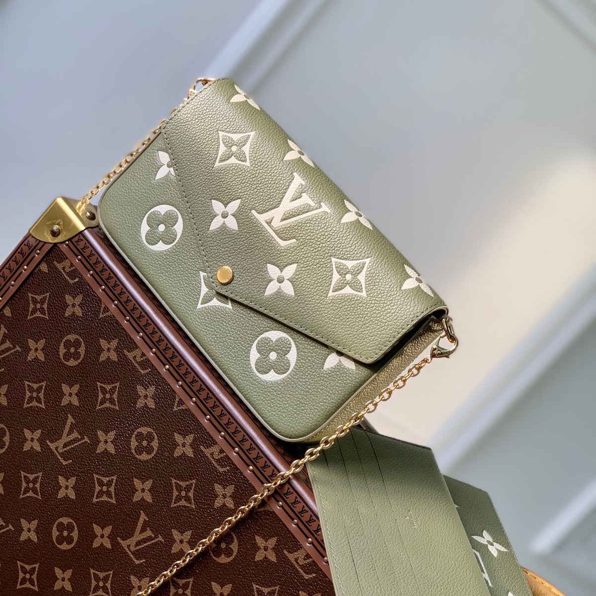Louis Vuitton Accessories- Louis Vuitton Lou Pochette Félicie Luxury Designer Fashion Accessory