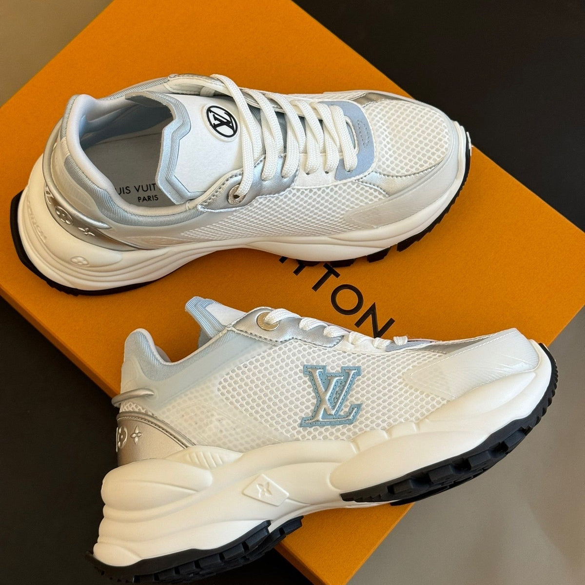 Louis Vuitton Shoes- Louis Vuitton Lou Run 55 Trainers Premium Designer Casual Shoes