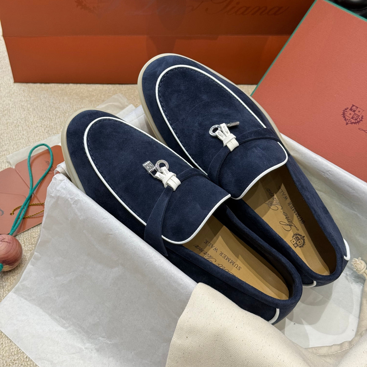 Shoes- Loro P Loafers Premium Designer Casual Shoes