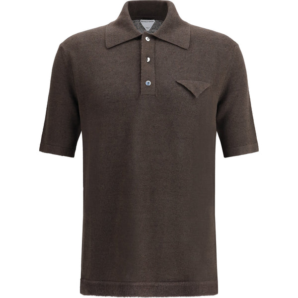 Bottega Veneta Polo Shirts? Bottega Veneta Men Linen Polo Shirt Classic Designer Cotton Polo Shirt