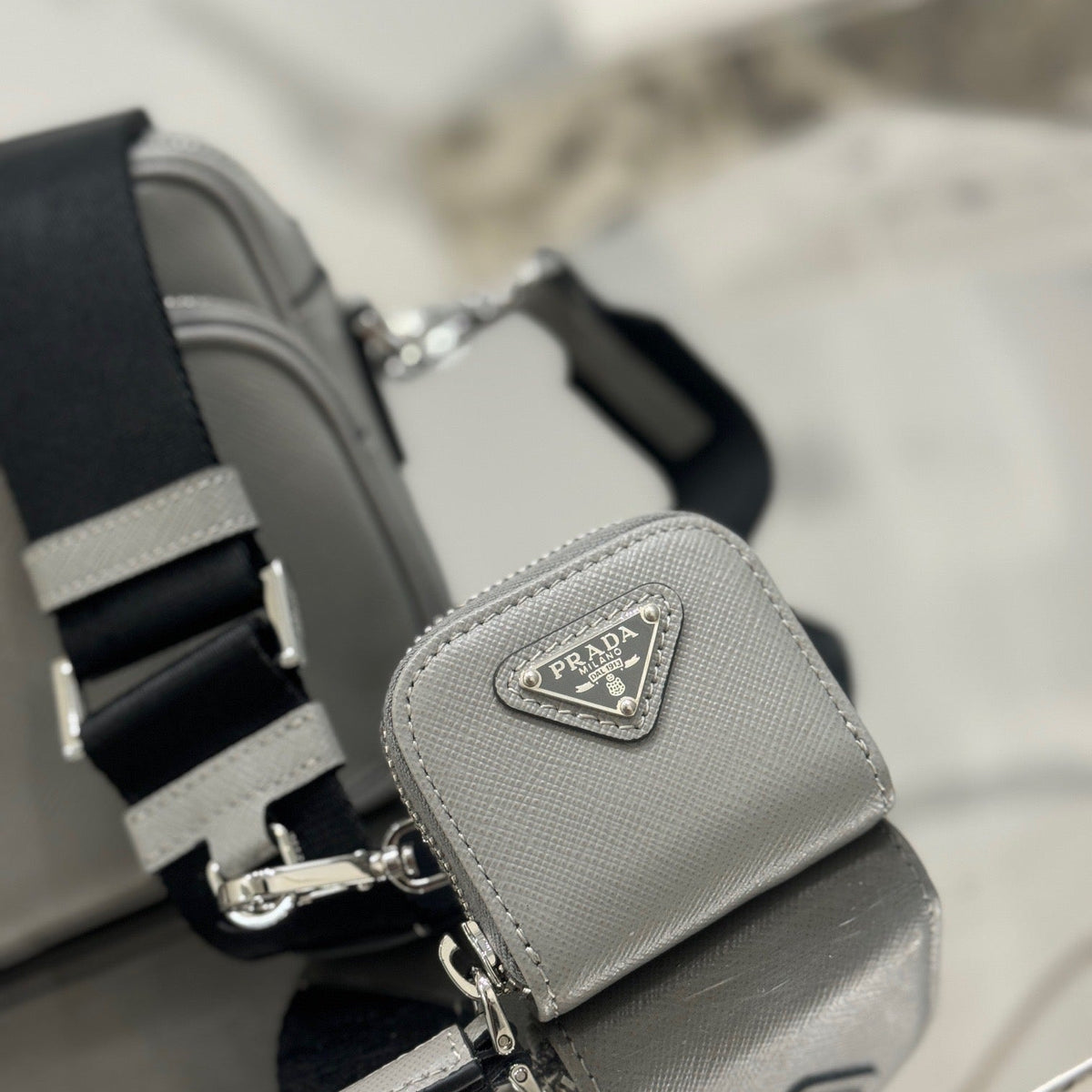 Bags- Pd Saffiano Leather Shoulder Bag Premium Designer Shoulder Bag