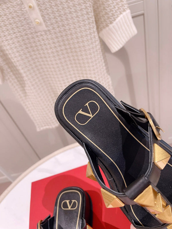 Valentino Garavani designer shoes full view