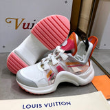 Louis Vuitton Chocolate Brown Loafer Flats - Sole Detail View