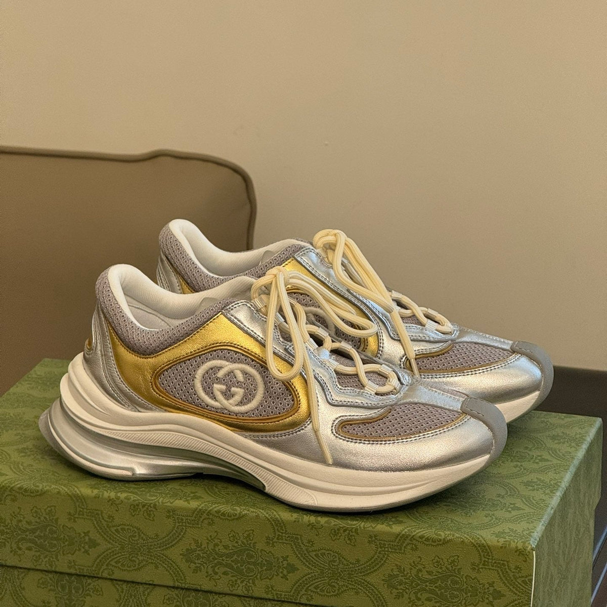 Gucci Shoes- Gucci Run Trainers Premium Designer Casual Shoes