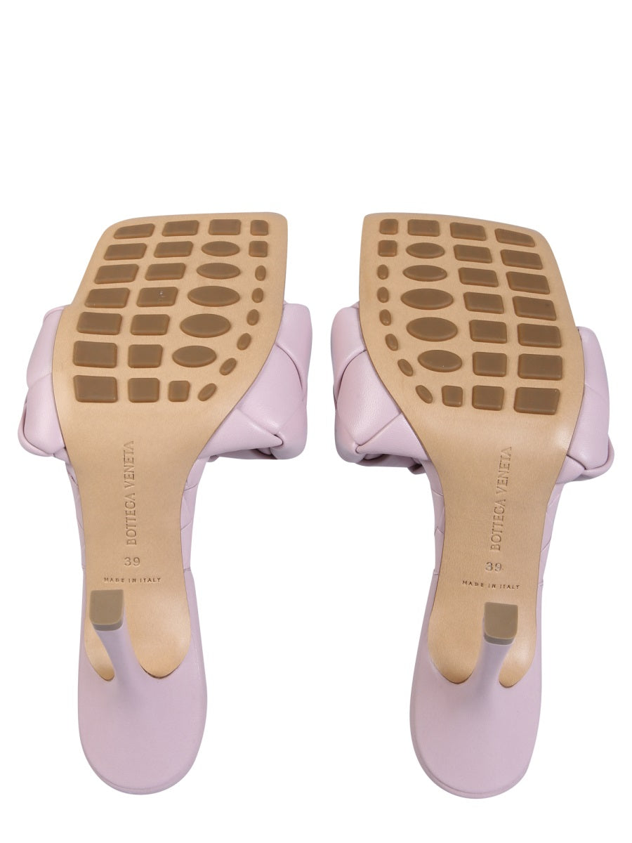 Bottega Veneta pumps lifestyle shot premium designer piece