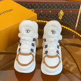 Louis Vuitton White Pointed-Toe Stiletto Heels - Side Profile View