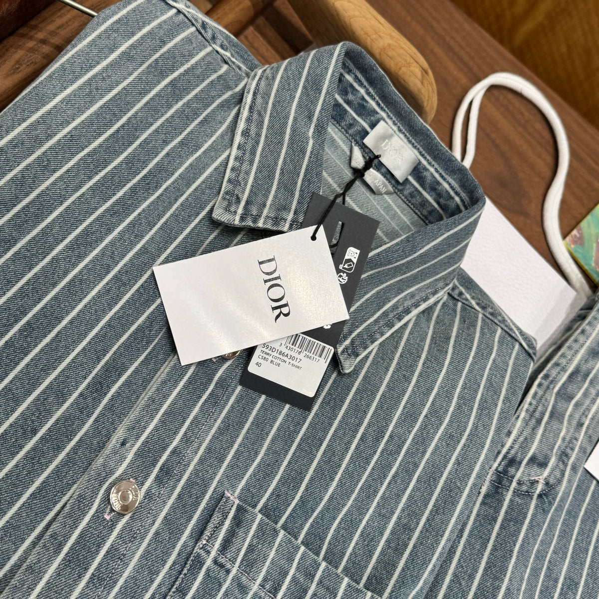 Dior Tops- Dior Denim Shirt Premium Designer Casual Top