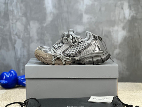 Balenciaga shoes Style 021 - front view, bold signature style