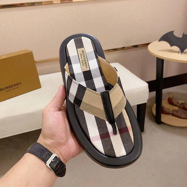 Burberry Black Block Heel Pumps - Angled View
