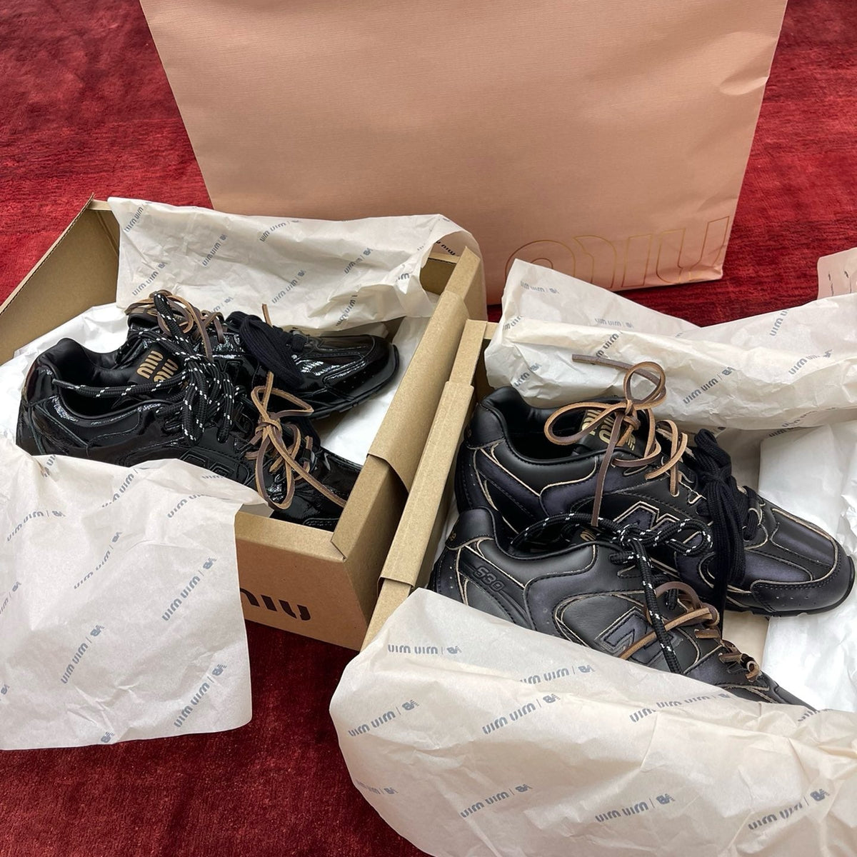 New Balance Shoes- New Balance Miu M x New Balance Trainers Comfortable Everyday Designer Shoes