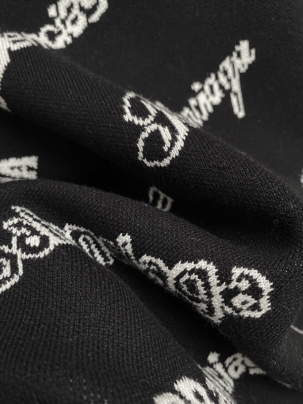 Close-up of Balenciaga designer clothing craftsmanship