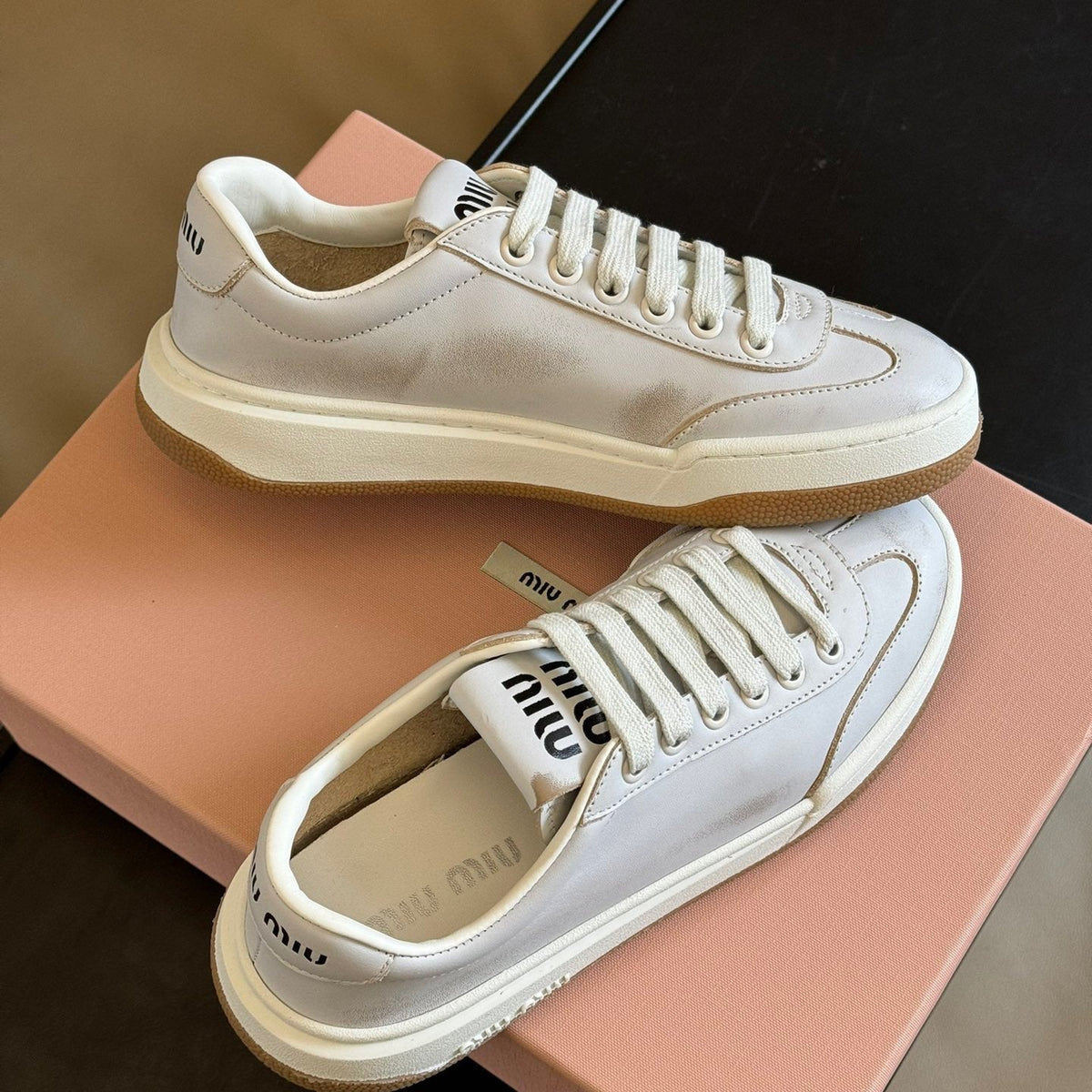 Shoes- Miu M Trainers Comfortable Everyday Designer Shoes