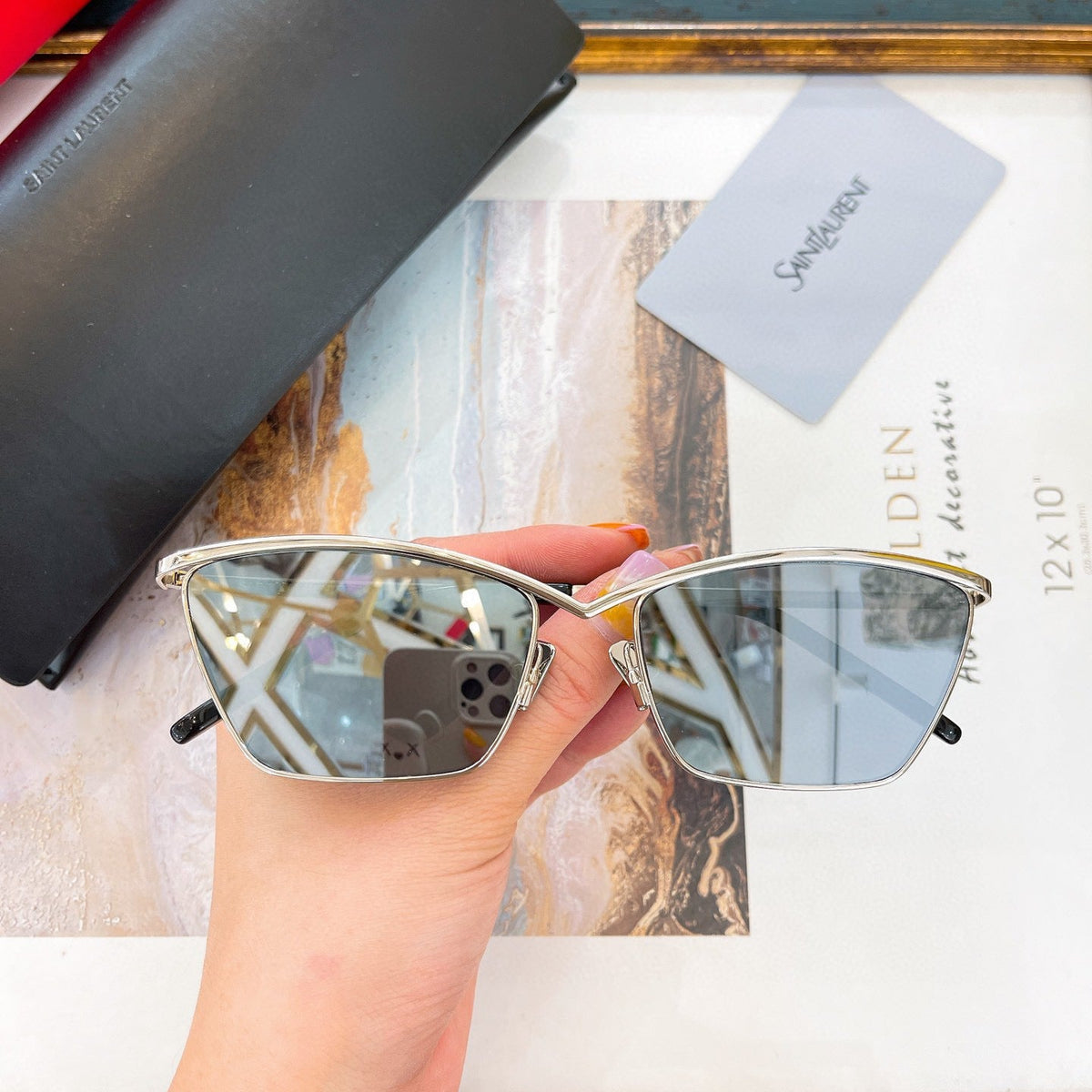 Saint Laurent Sunglasses- Saint Laurent Sunglasses Premium Fashion Designer Sunglasses