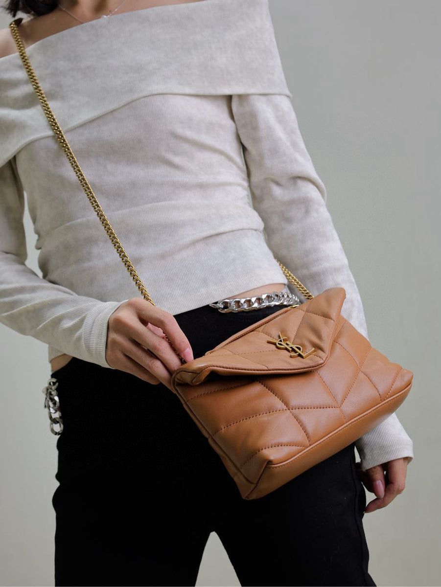 Saint Laurent Bags- Saint Laurent Toy Loulou Puffer Bag Luxury Designer Leather Handbag