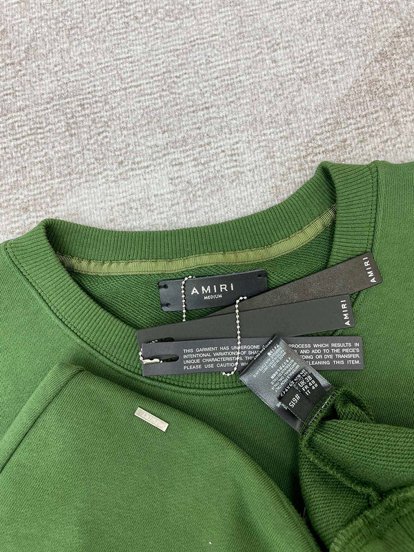 Amiri hoodie front view designer style