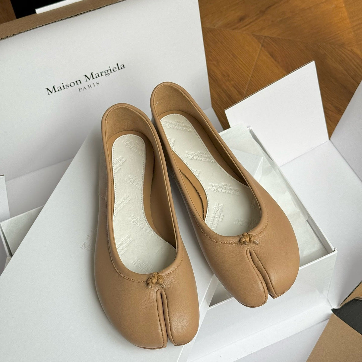 Shoes- Maison M Tabi Ballet Flats Comfortable Everyday Designer Shoes