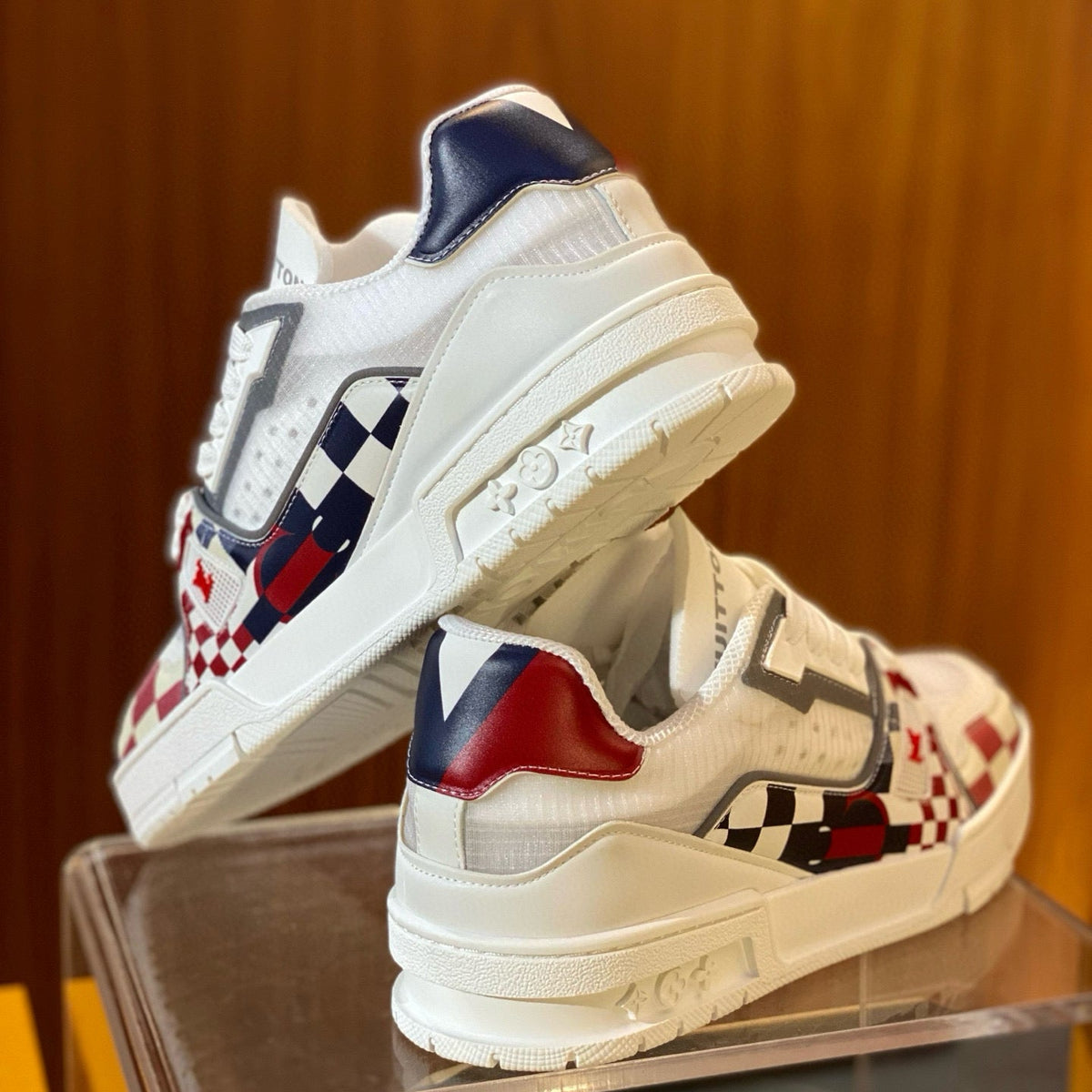 Louis Vuitton Shoes- Louis Vuitton Lou Trainers Premium Designer Casual Shoes