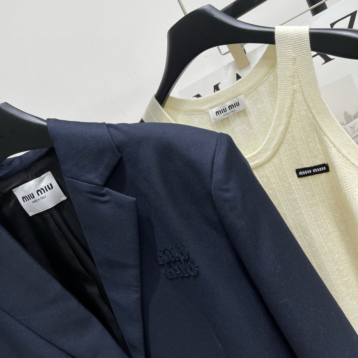 Jackets- Miu M Blazer Premium Casual Designer Jacket