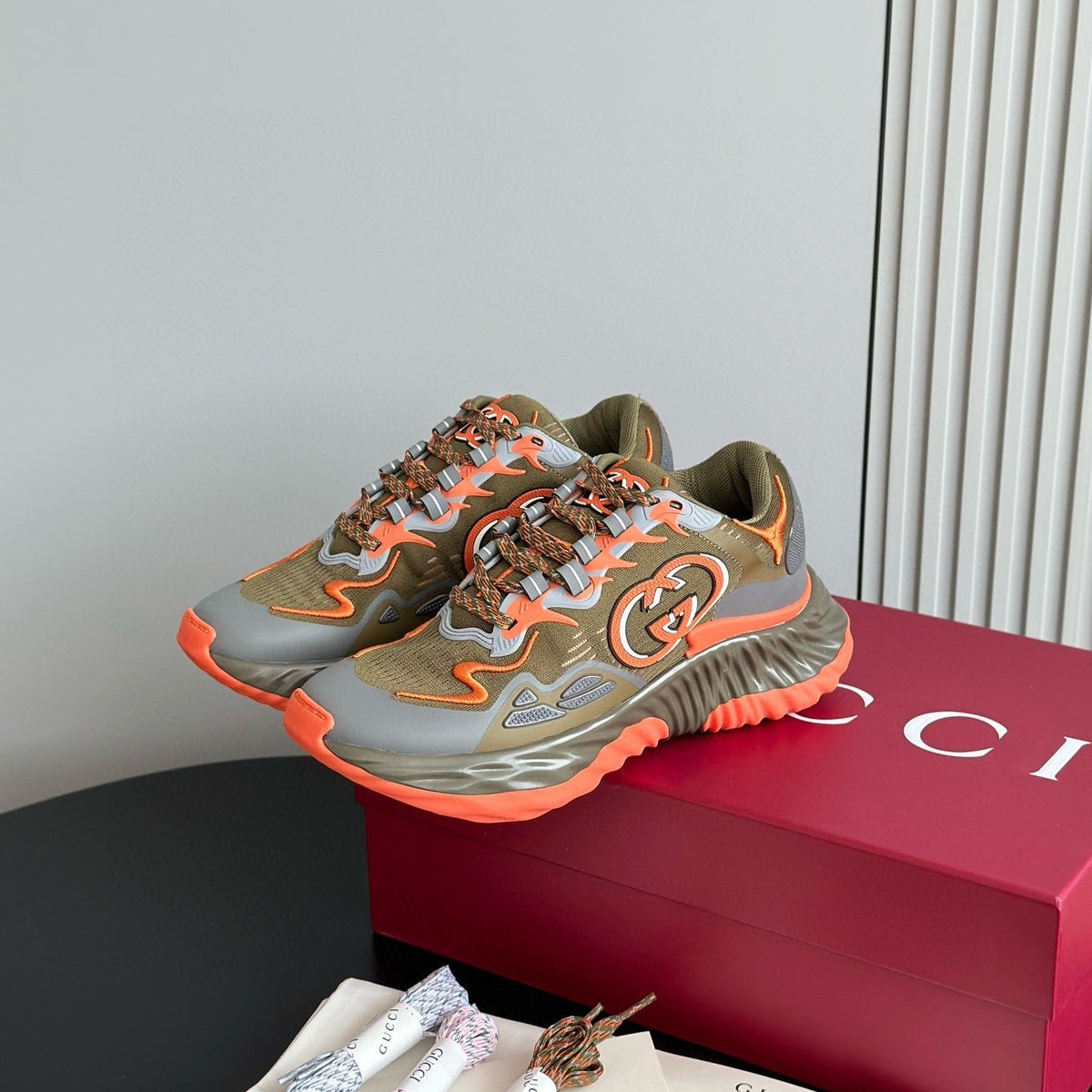 Gucci Shoes- Gucci Ripple Trainers Luxury Lifestyle Designer Footwear
