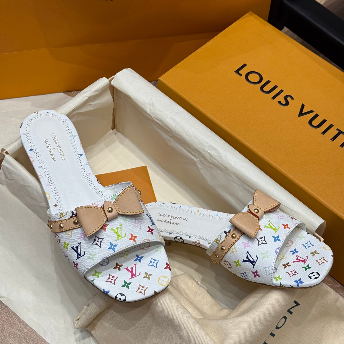 Louis Vuitton Accessories- Louis Vuitton Lou Mules Premium Everyday Designer Accessory