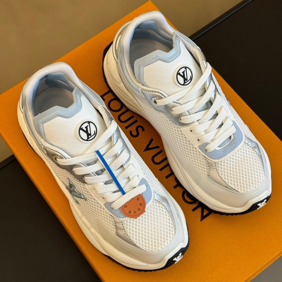 Louis Vuitton Shoes- Louis Vuitton Lou Run 55 Trainers Premium Designer Casual Shoes