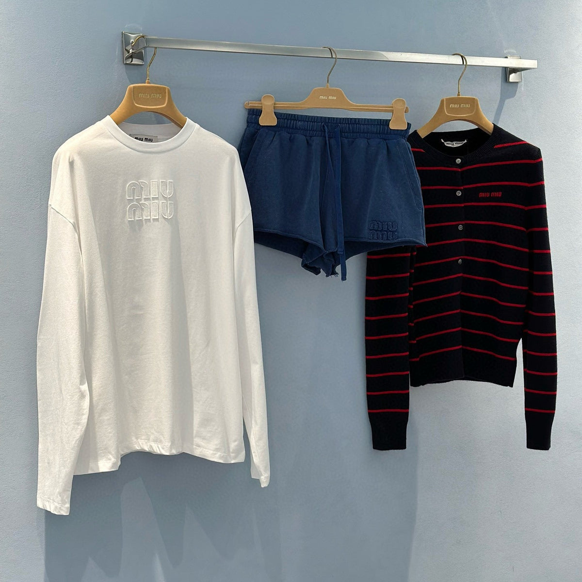 Tops- Miu M Top Elegant Everyday Designer Top