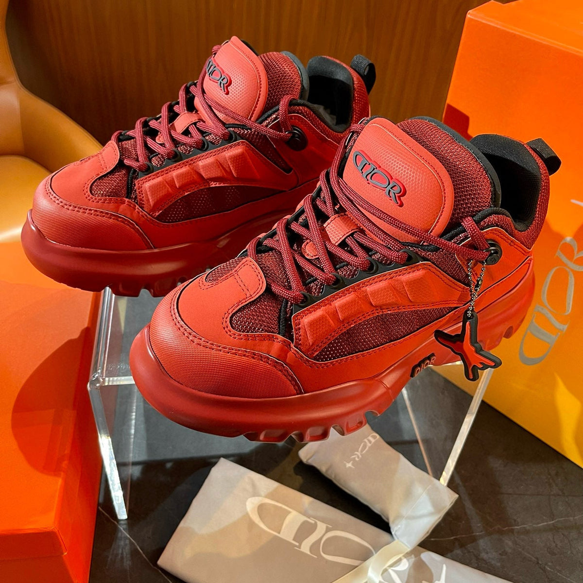 Dior Shoes- Dior x Lewis H Snow Sneakers Premium Designer Casual Shoes