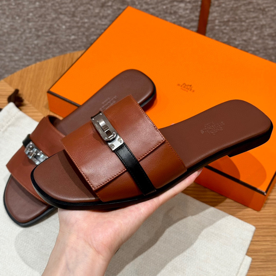 Shoes- Herm Giulia Sandals Premium Designer Casual Shoes