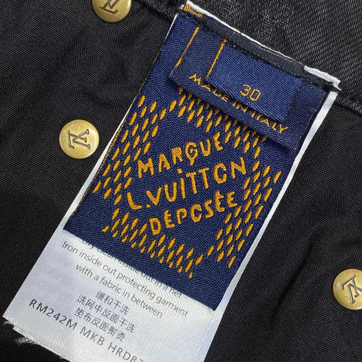 Louis Vuitton Jeans- Louis Vuitton Lou Denim Shorts Premium Designer Denim Jeans