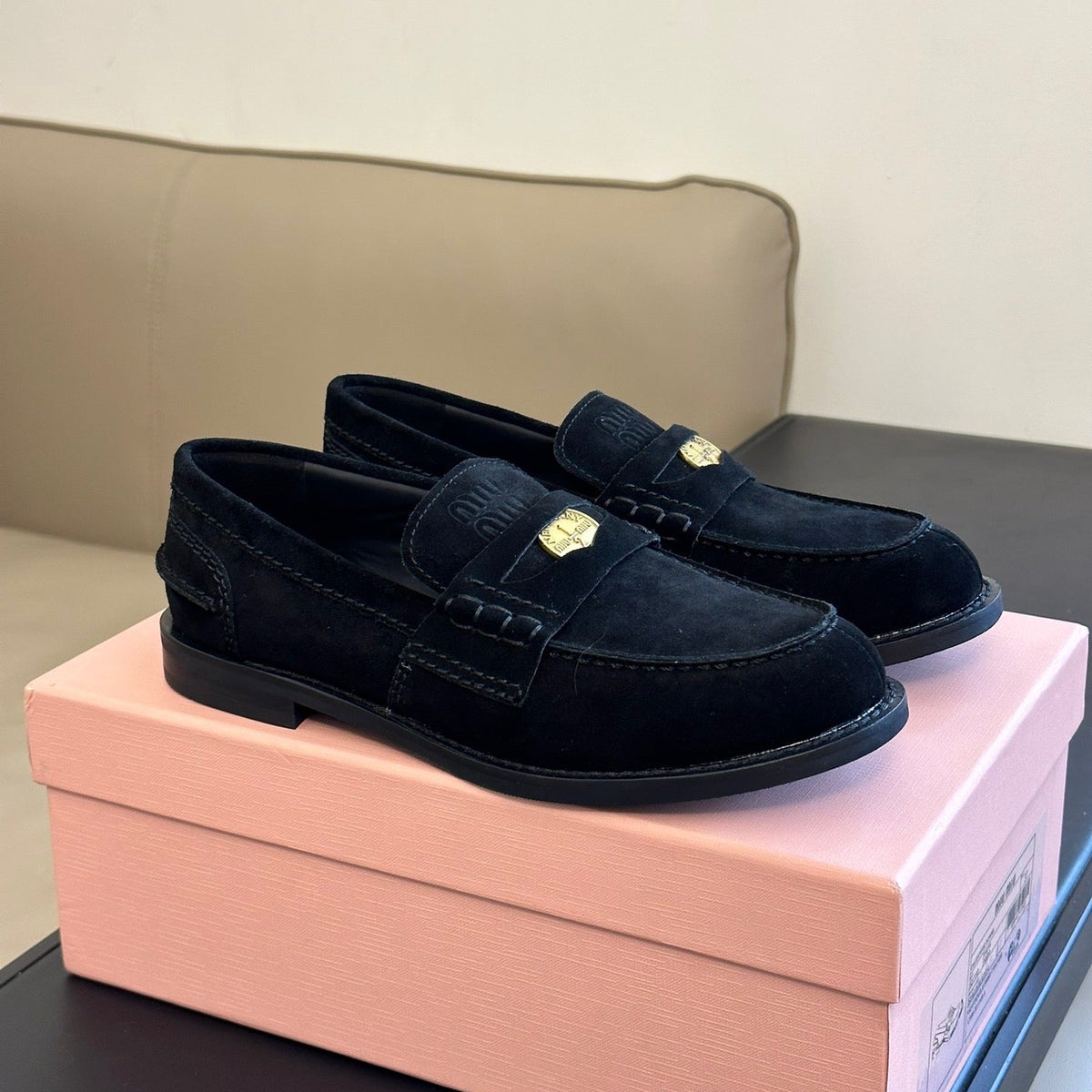 Shoes- Miu M Loafers Comfortable Everyday Designer Shoes