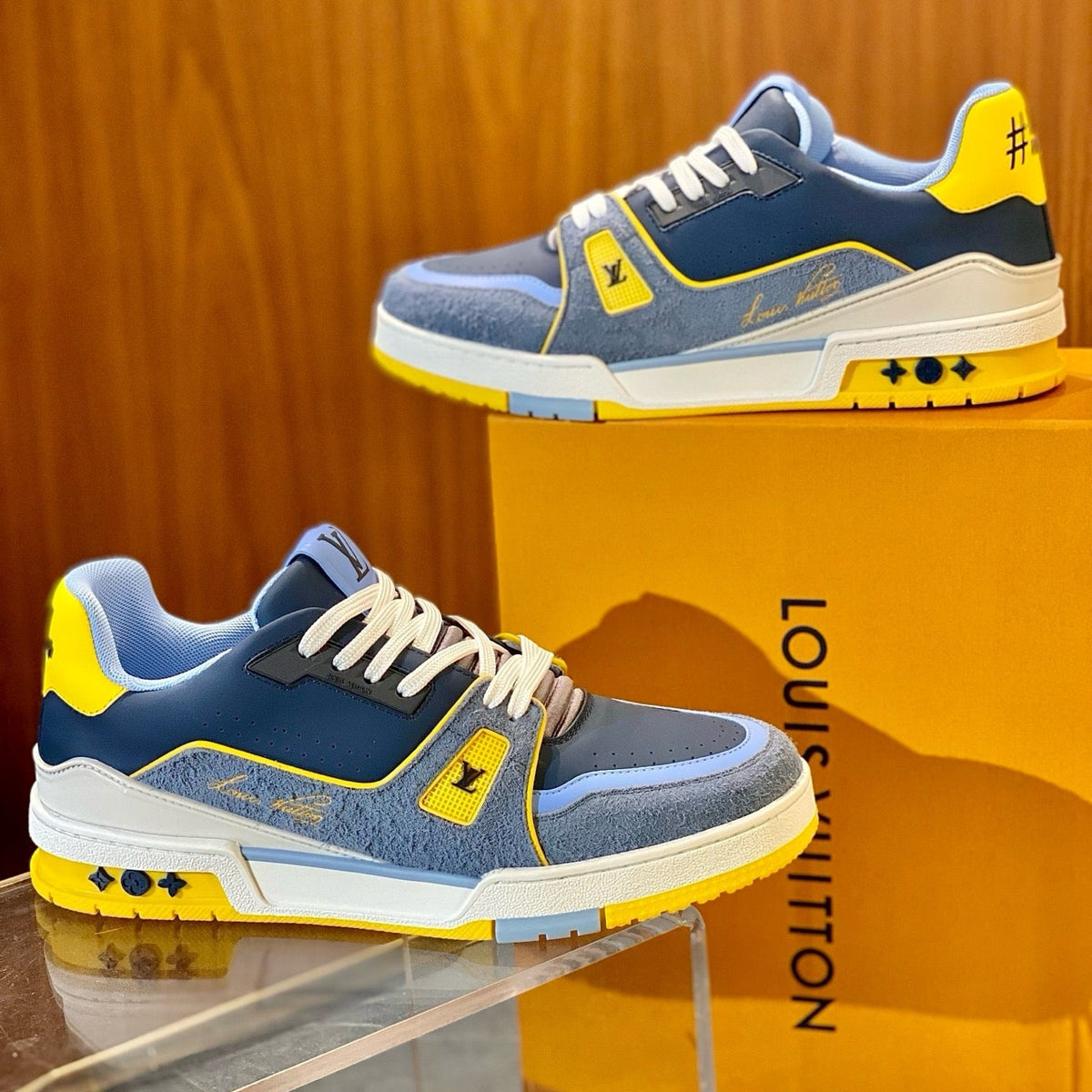 Louis Vuitton Shoes- Louis Vuitton Lou Trainers Luxury Lifestyle Designer Footwear