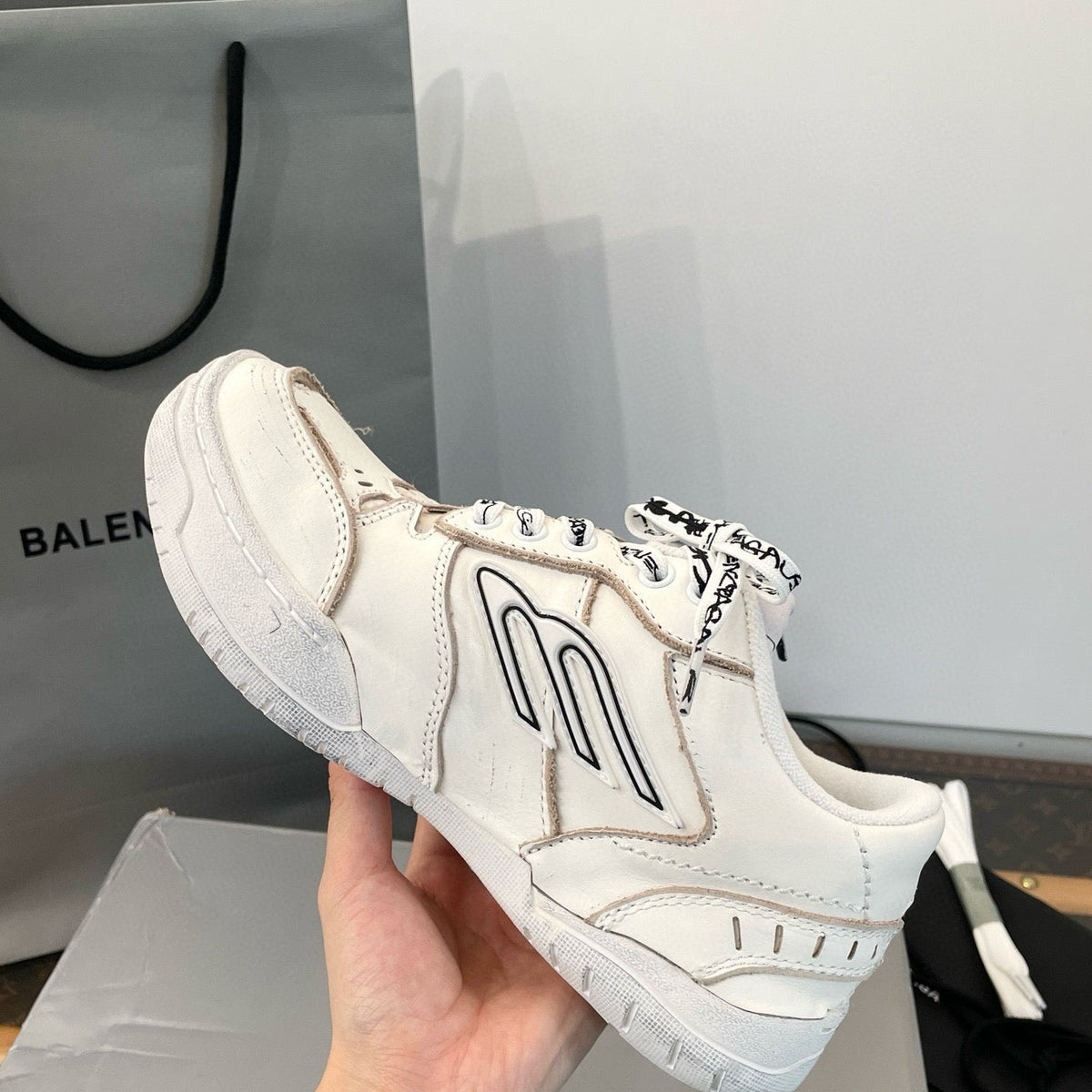 Shoes? Bal Hamptons Sneaker Luxury Lifestyle Designer Footwear