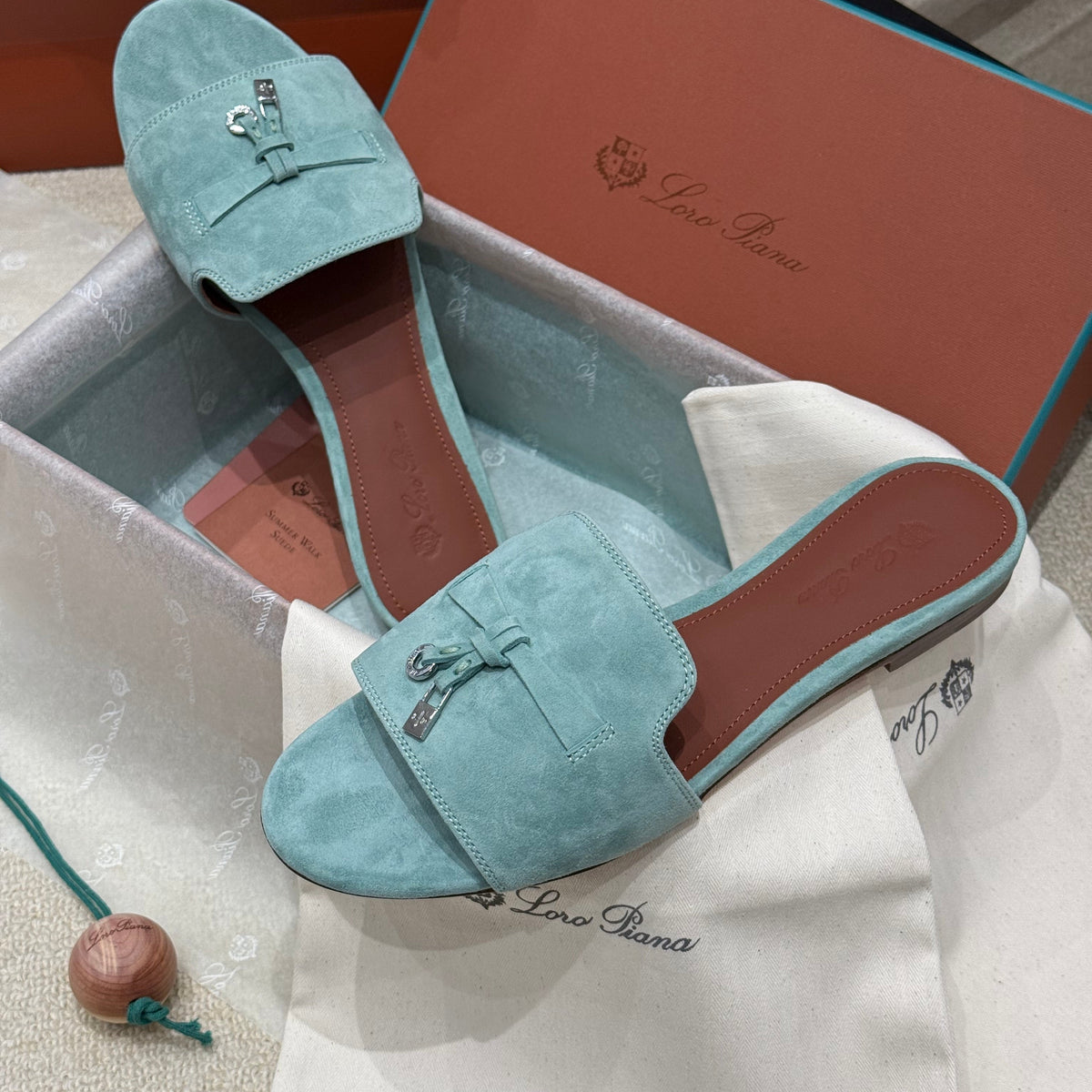 Jewellery- Loro P Summer Charm Slipper Elegant Everyday Fine Jewellery