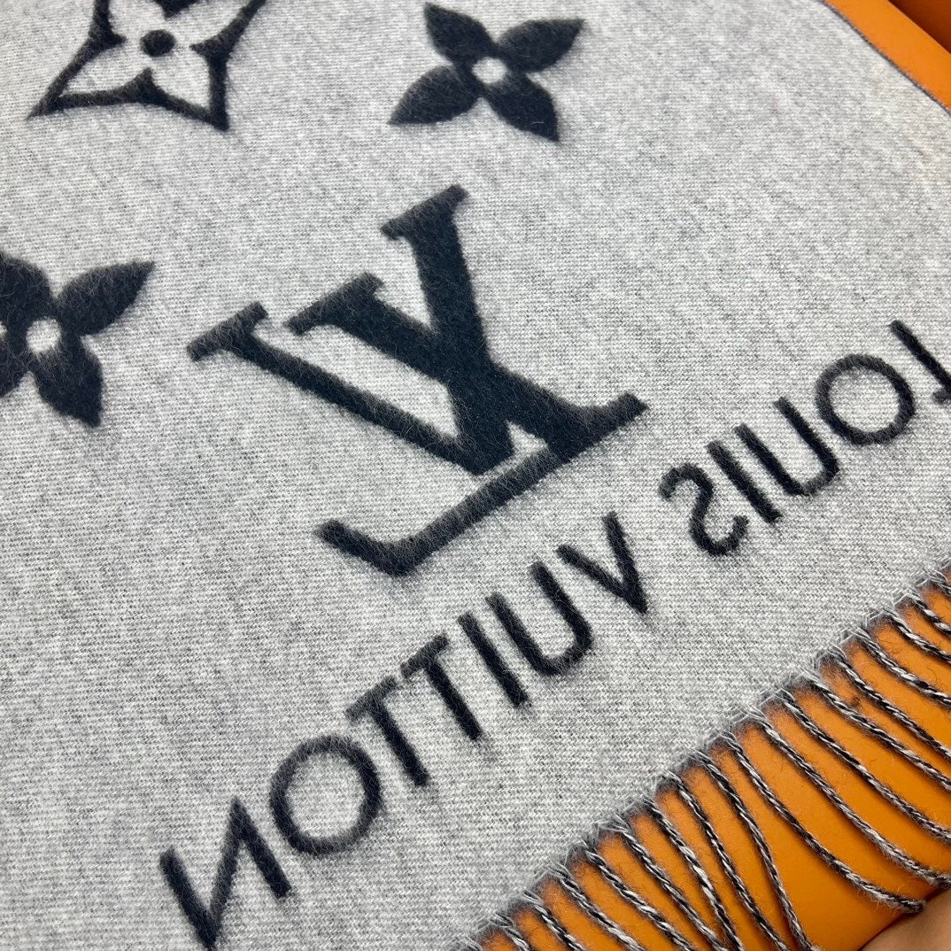 Louis Vuitton Scarves- Louis Vuitton Lou Scarf Elegant Everyday Designer Scarf