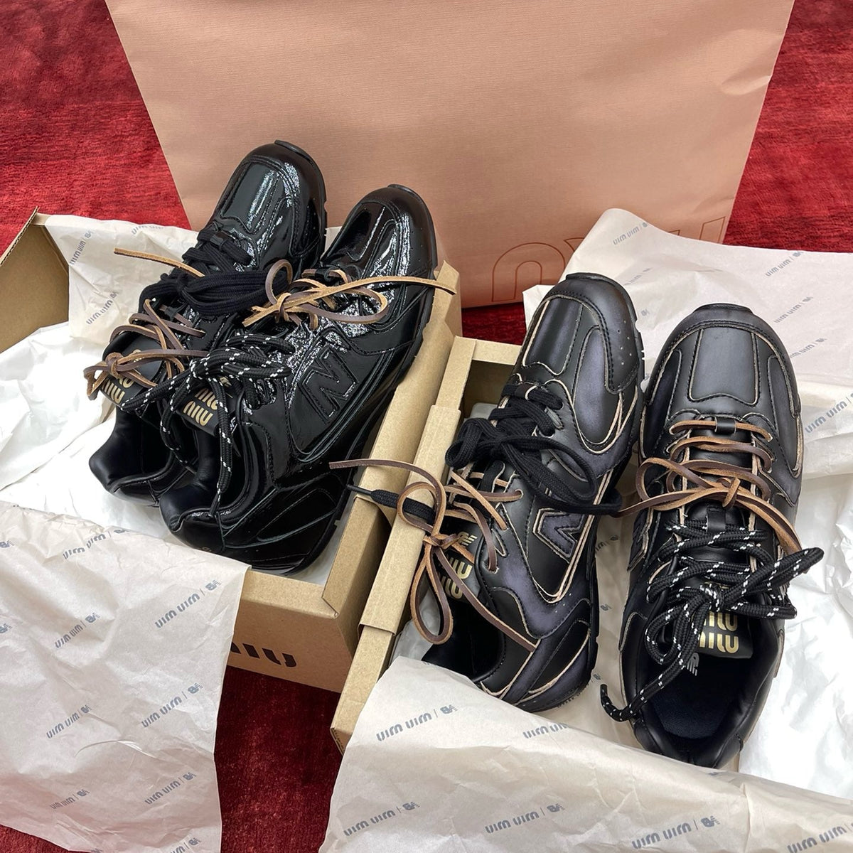 New Balance Shoes- New Balance Miu M x New Balance Trainers Comfortable Everyday Designer Shoes